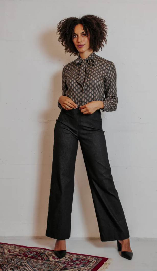 Marlene Pants in Denim