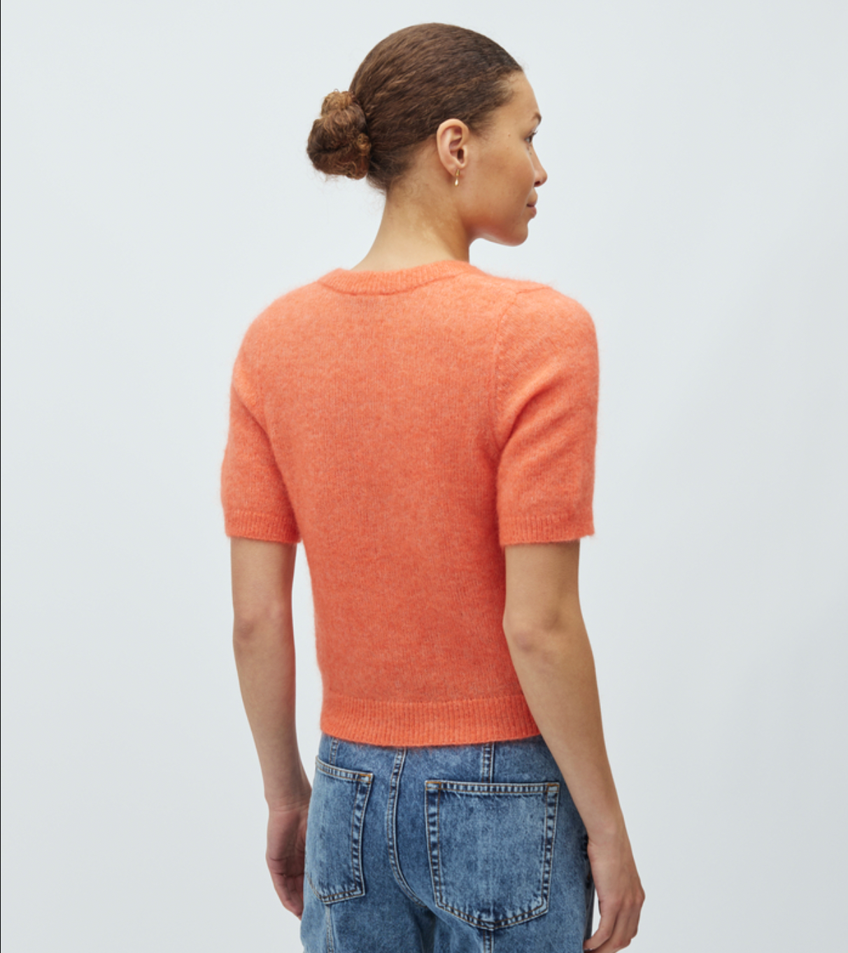 Kurzarm Strickpullover "Carla"