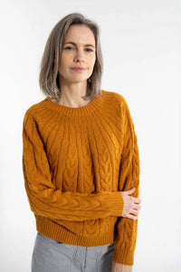 Wollpullover  "Danecables", versch. Farben