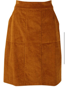 Short Cord Sketch Skirt "Danemaren"