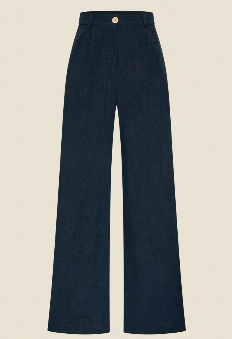 "Linda" Pants, Blue
