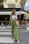 Marlene Pants, Olive Garbadine