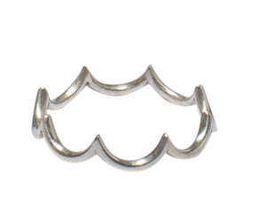 Wave Ring silber